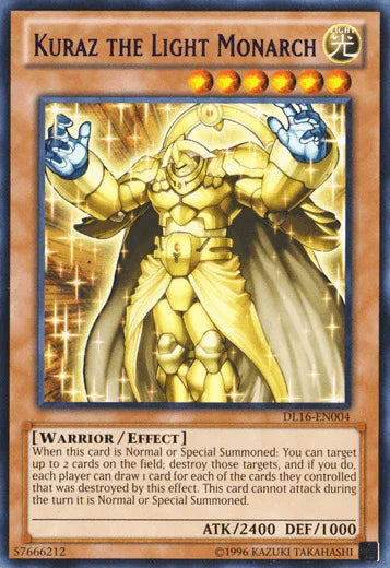 Kuraz the Light Monarch (Purple) [DL16-EN004] Rare - for just $1.55! 