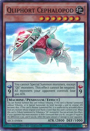 Qliphort Cephalopod [SECE-ENS04] Super Rare - for just $0.40! 