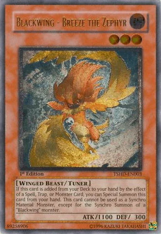 Blackwing - Breeze the Zephyr [TSHD-EN003] Ultimate Rare - for just $2.20! 