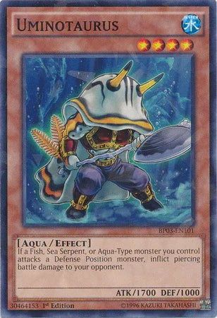 Uminotaurus [BP03-EN101] Shatterfoil Rare - for just $0.20! 
