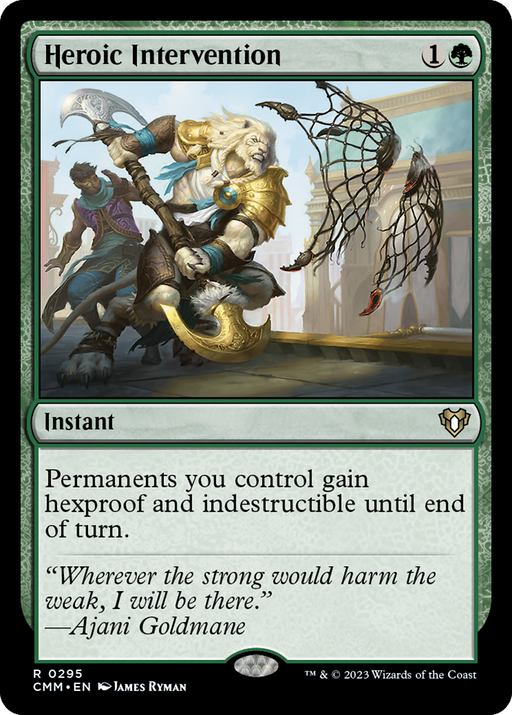 Heroic Intervention (CMM-295) - Commander Masters - for just $3.80! 