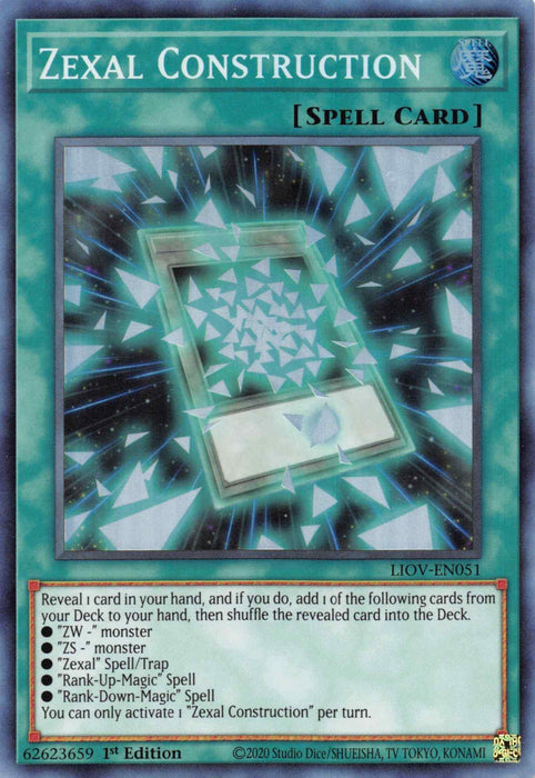 Zexal Construction [LIOV-EN051] Super Rare - for just $0.10! 