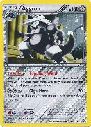 Aggron (80/124) (Cosmos Holo) [Black & White: Dragons Exalted] - for just $7.55! 