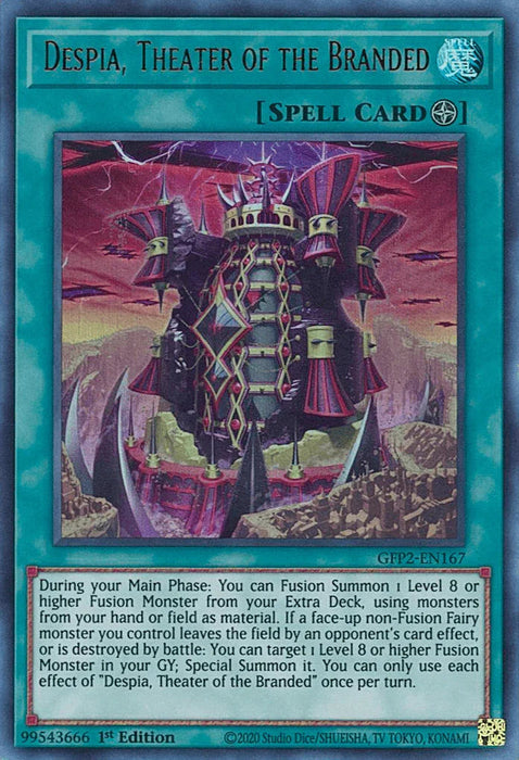 Despia, Theater of the Branded [GFP2-EN167] Ultra Rare - for just $0.15! 