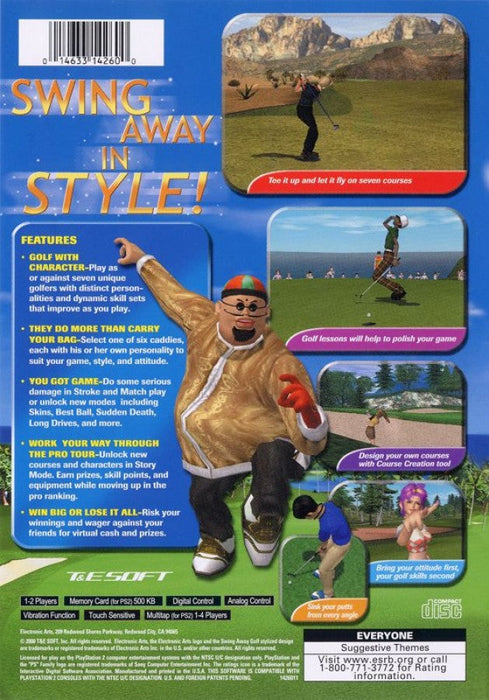 Swing Away Golf – PlayStation 2 (PS2) - for just $3.99! 