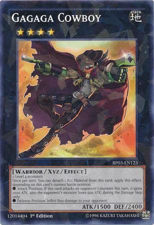 Gagaga Cowboy [BP03-EN123] Shatterfoil Rare - for just $0.75! 