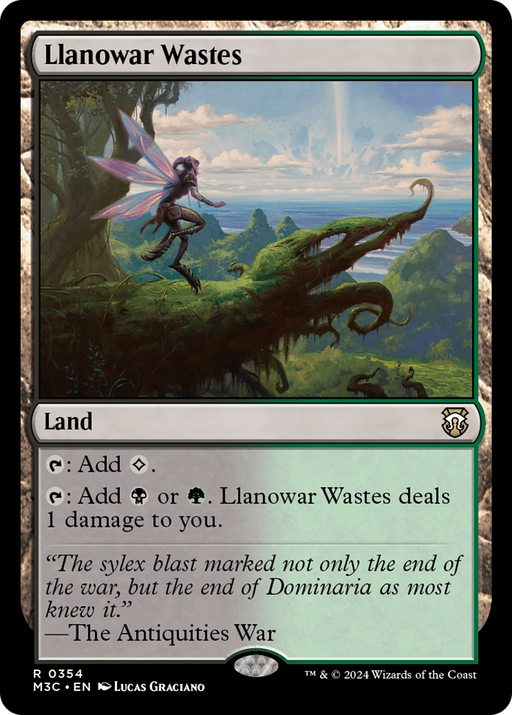 Llanowar Wastes (M3C-354) - Modern Horizons 3 Commander - for just $0.41! 