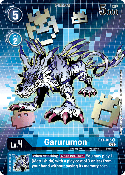 Garurumon [EX1-015] (Alternate Art) [Classic Collection] - Just $1.15! Shop now at Retro Gaming of Denver