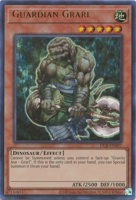 Guardian Grarl (25th Anniversary) [DCR-EN007] Ultra Rare - for just $7.75! 