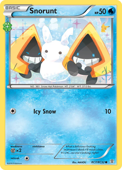 Snorunt (RC7/RC32) [XY: Generations] - for just $3.45! 