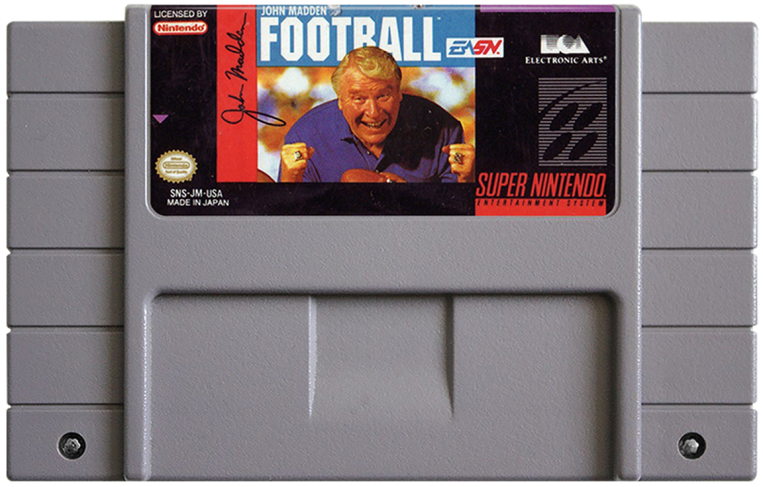 John Madden Football – Super Nintendo Entertainment System (SNES) - for just $3.99! 
