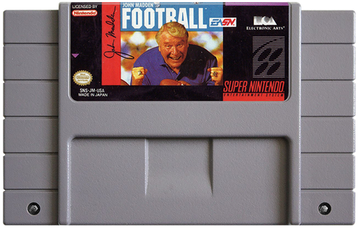 John Madden Football – Super Nintendo Entertainment System (SNES) - for just $3.99! 
