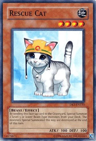 Rescue Cat [DR3-EN153] Common - for just $1.10! 