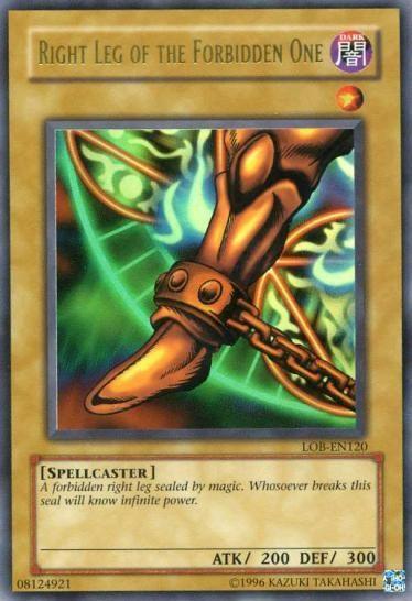 Right Leg of the Forbidden One [LOB-EN120] Ultra Rare - for just $6.95! 