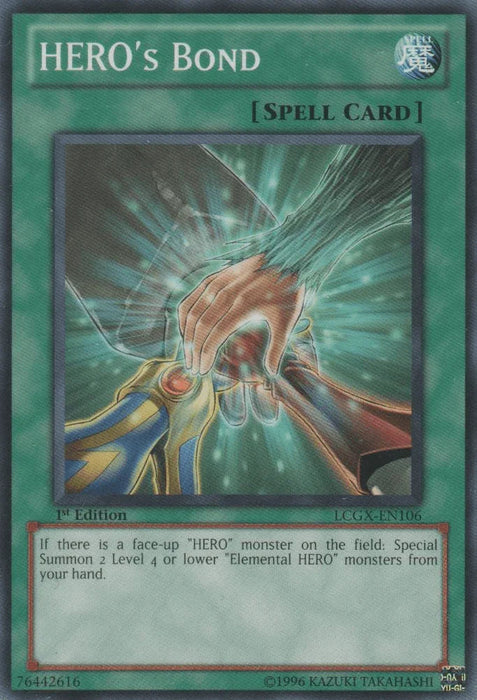 HERO'S Bond [LCGX-EN106] Common - for just $0.25! 