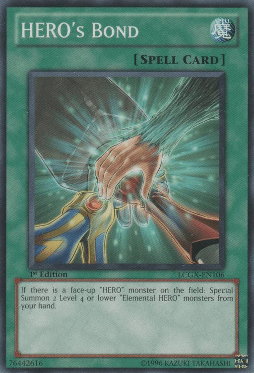 HERO'S Bond [LCGX-EN106] Common - for just $0.25! 