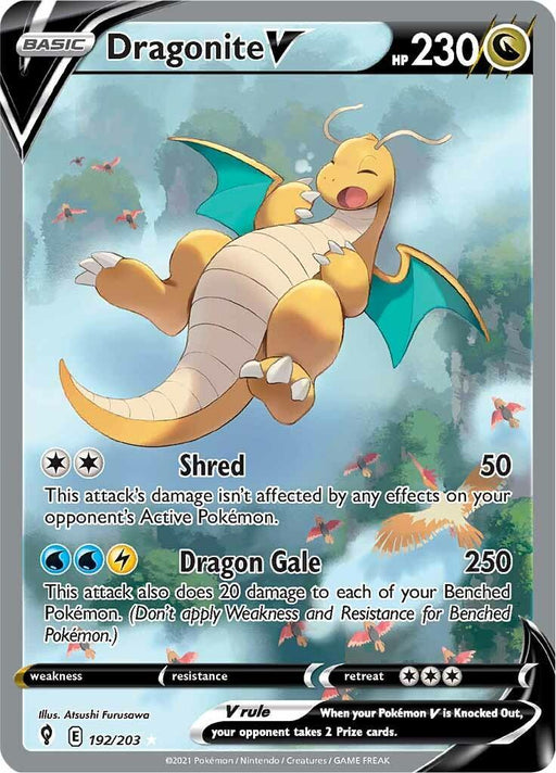 Dragonite V (192/203) [Sword & Shield: Evolving Skies] - for just $221.25! 