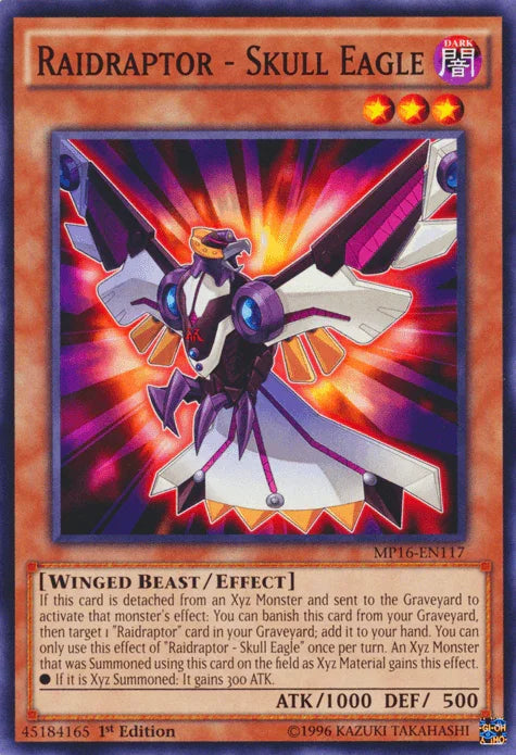 Raidraptor - Skull Eagle [MP16-EN117] Common - for just $0.10! 