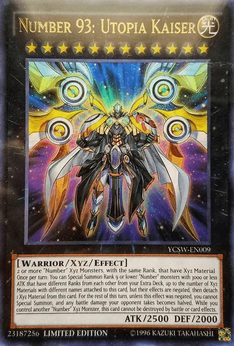 Number 93: Utopia Kaiser [YCSW-EN009] Ultra Rare - for just $0.30! 