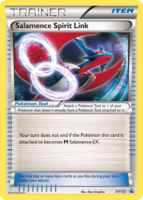 Salamence Spirit Link (XY172) [XY: Black Star Promos] - for just $2.40! 