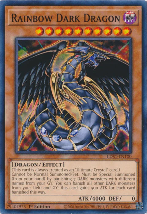 Rainbow Dark Dragon [LDS1-EN100] Common - for just $0.10! 