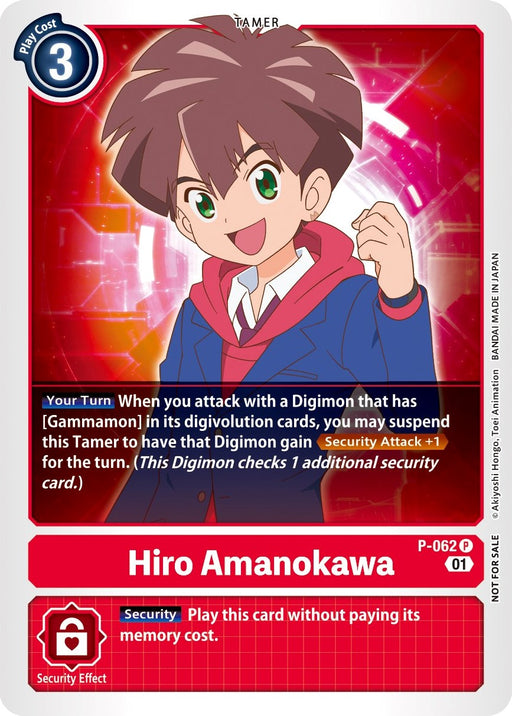 Hiro Amanokawa [P-062] (Official Tournament Pack Vol.5) [Promotional Cards] - Just $0.09! Shop now at Retro Gaming of Denver