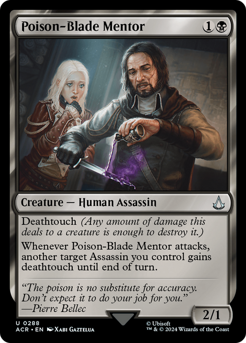 Poison-Blade Mentor (ACR-288) - Assassin's Creed - for just $0.06! 