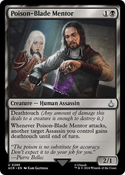 Poison-Blade Mentor (ACR-288) - Assassin's Creed - for just $0.06! 