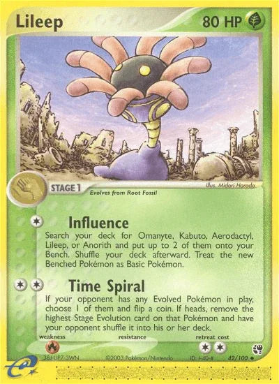Lileep (42/100) [EX: Sandstorm] - for just $0.50! 