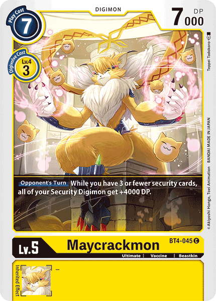 Maycrackmon [BT4-045] [Great Legend] - Just $0.09! Shop now at Retro Gaming of Denver