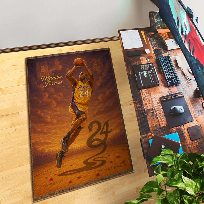Kobe Bryant Inspired Decor Rug- 62x40 inches - for just $44.99! 