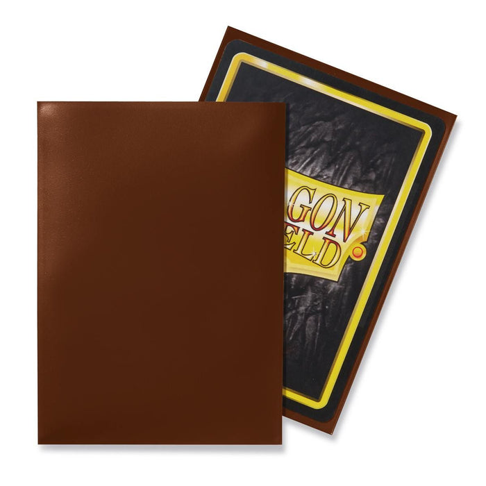 Dragon Shield: Standard 100ct Sleeves - Brown (Classic) - Just $0! Shop now at Retro Gaming of Denver