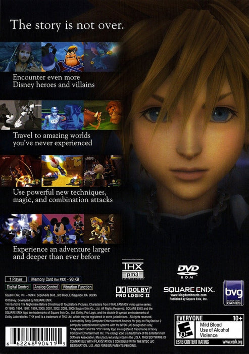 Kingdom Hearts II [Greatest Hits] – PlayStation 2 (PS2) - for just $11.99! 