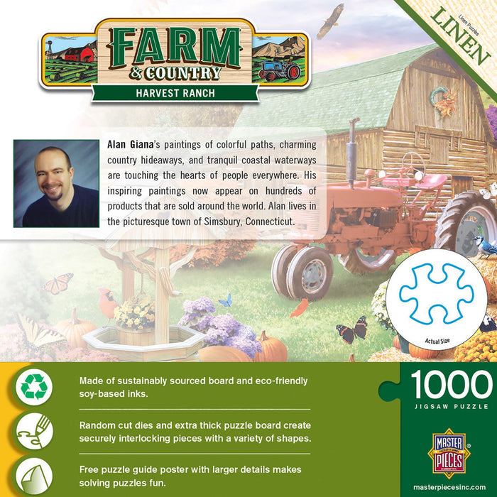 Farm & Country - Harvest Ranch 1000 Piece Jigsaw Puzzle - Just $16.99! Shop now at Retro Gaming of Denver