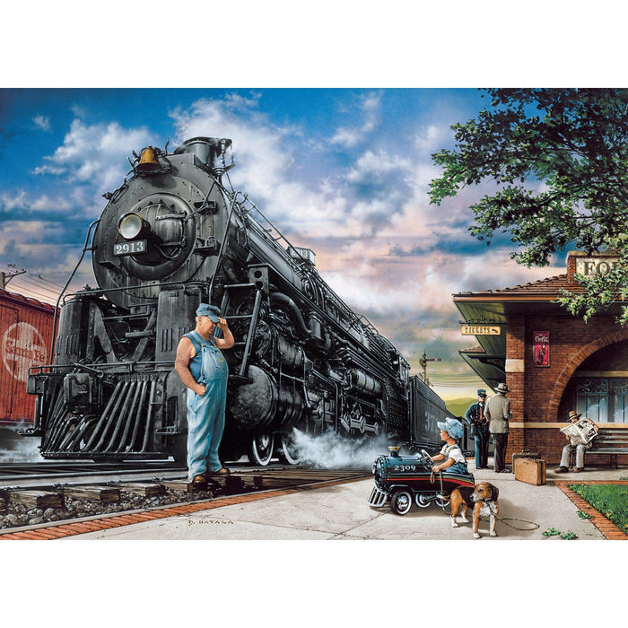 Childhood Dreams - Railway Dreams 1000 Piece Jigsaw Puzzle - for just $16.99! 