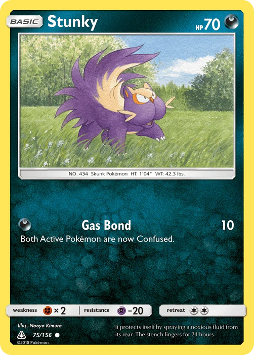 Stunky (75/156) [Sun & Moon: Ultra Prism] - for just $0.10! 