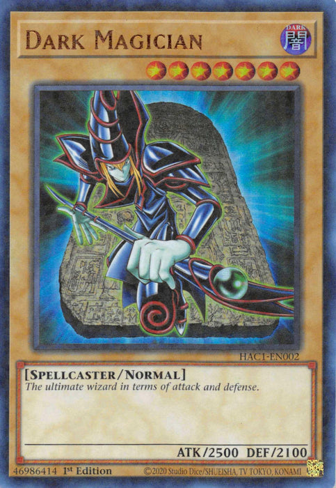 Dark Magician (Duel Terminal) [HAC1-EN002] Parallel Rare - for just $0.25! 