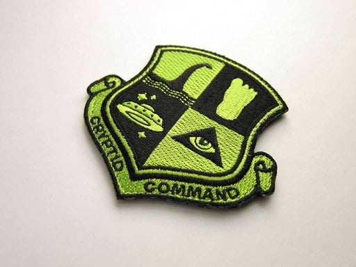 Cryptid Command Embroidered Patch: Iron-on - for just $9! 