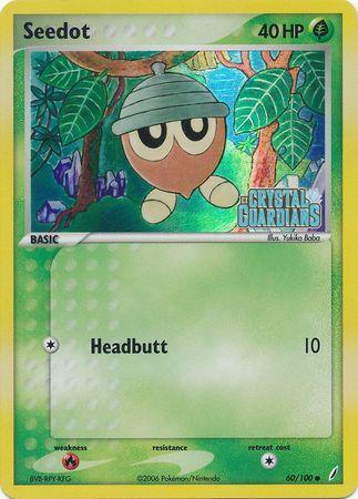Seedot (60/100) (Stamped) [EX: Crystal Guardians] - for just $2.65! 