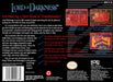 Lord of Darkness – Super Nintendo Entertainment System (SNES) - for just $39.99! 