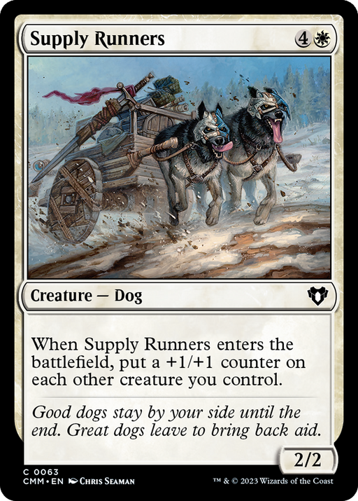 Supply Runners (CMM-063) - Commander Masters - for just $0.08! 