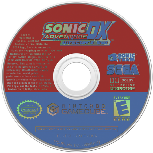 Sonic Adventure DX: Director's Cut [Player's Choice] – GameCube (GC) - for just $37.99! 