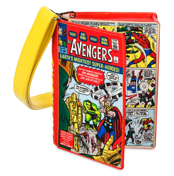 Disney Parks Avengers Marvel Comic Book Loungefly Crossbody Bag Purse - for just $58.99! 