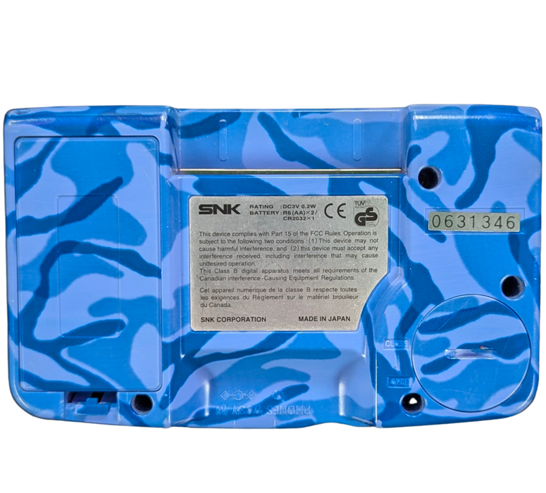 Neo Geo Pocket Color System (NGPC) [Ocean Blue][CIB] – Scratch & Scuff Condition - for just $274.99! 