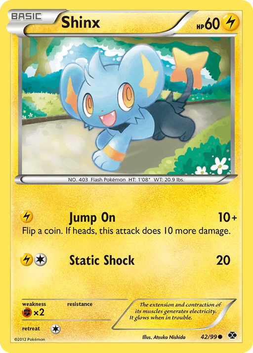 Shinx (42/99) [Black & White: Next Destinies] - for just $0.15! 
