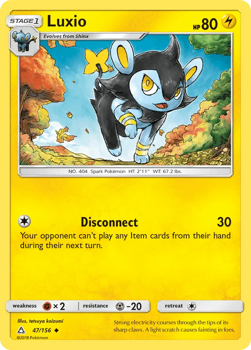 Luxio (47/156) [Sun & Moon: Ultra Prism] - for just $0.10! 