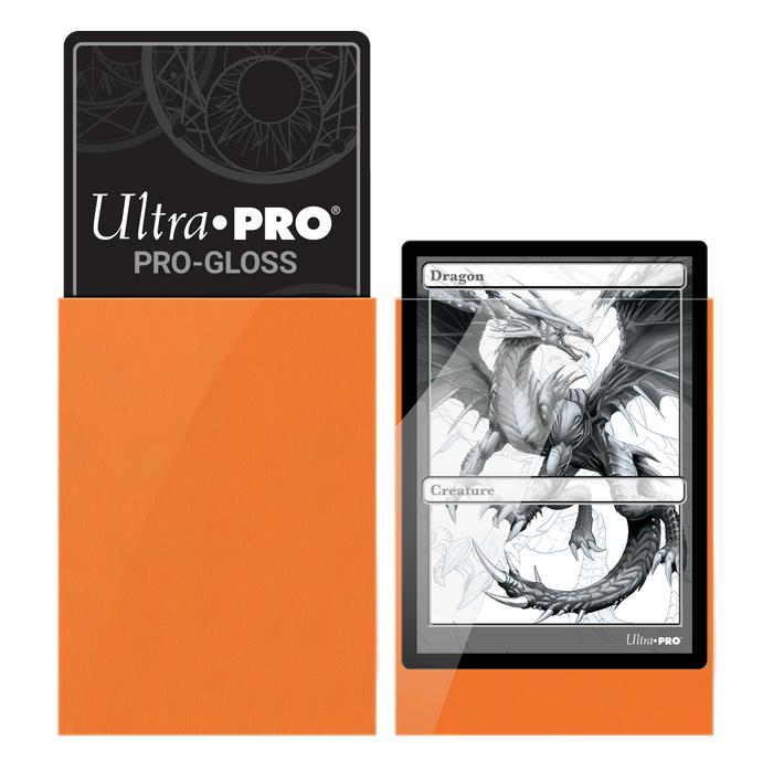 Ultra PRO: Standard 50ct Sleeves - PRO-Gloss (Orange) - Just $0! Shop now at Retro Gaming of Denver