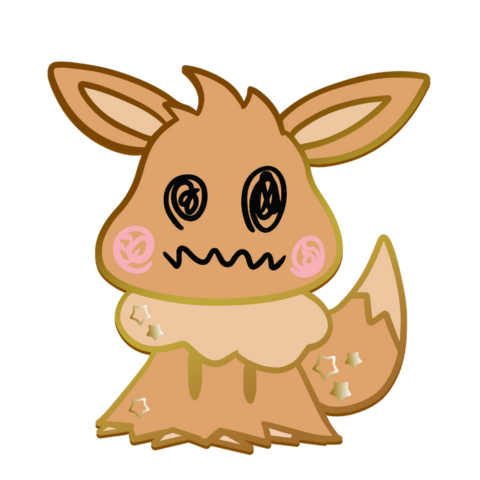 Pokemon: Mimikyu Eevee Enamel Pin - for just $12! 