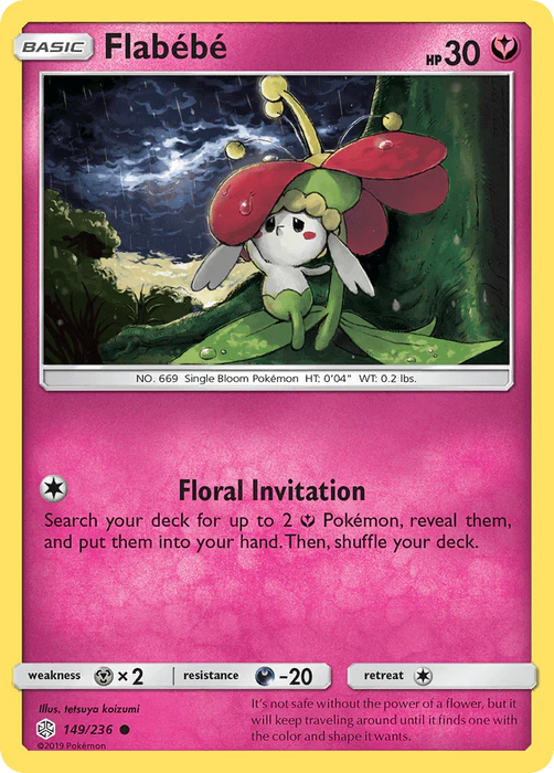 Flabebe (149/236) [Sun & Moon: Cosmic Eclipse] - for just $0.10! 