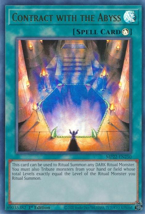 Contract with the Abyss [MP22-EN250] Ultra Rare - for just $0.10! 